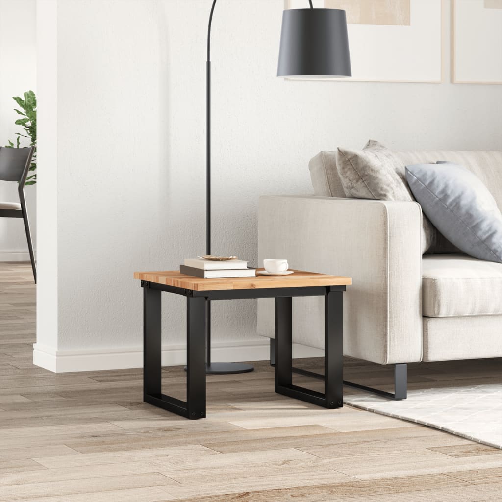 Piano Tavolo Quadrato 50x50x2 cm in Legno Massello di Acacia | homemem39