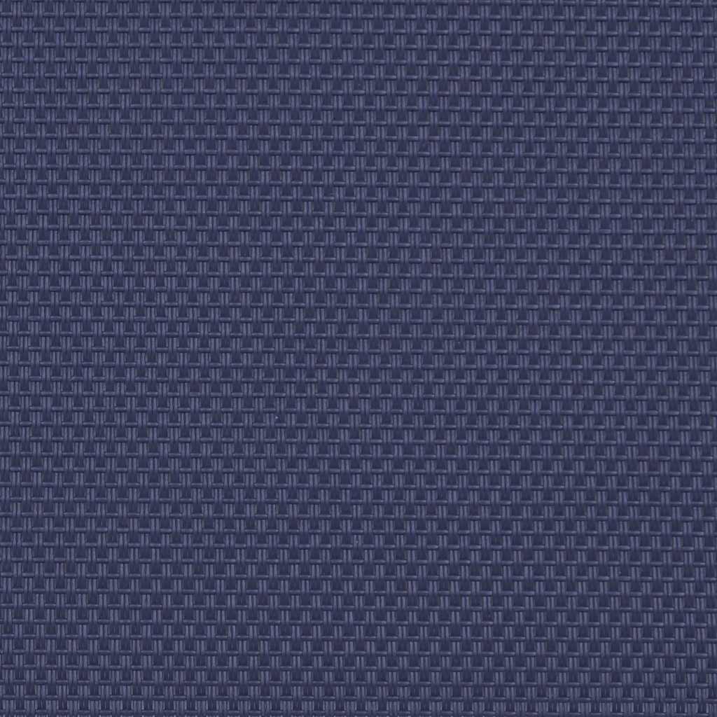 Lettino Prendisole con Tavolo Blu Massello Acacia e Textilene