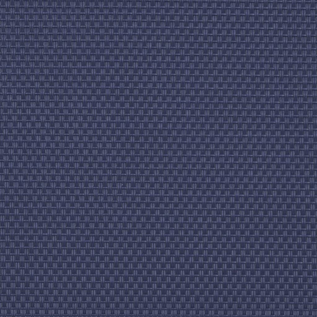 Lettino Prendisole con Tavolo Blu Massello Acacia e Textilene - homemem39