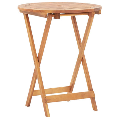 Set da Bistrot 3pz Bianco Crema in Tessuto e Legno Massello | homemem39