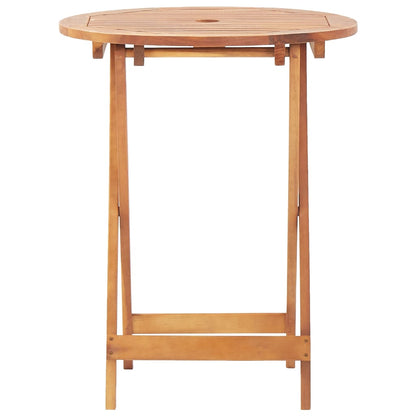 Set da Bistrot 3pz Beige in Tessuto e Legno Massello | homemem39