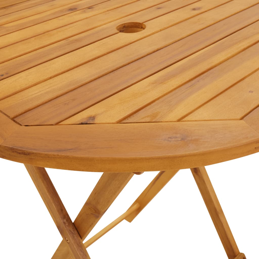 Set da Bistrot 3 pz Beige in Polyrattan e Legno Massello | homemem39