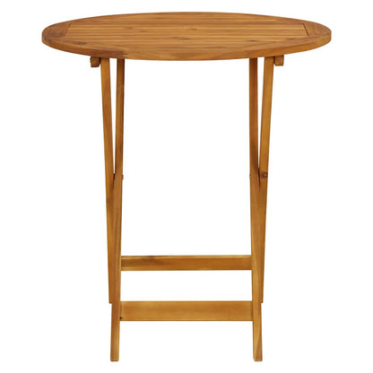 Set da Bistrot 3pz Nero in Polipropilene e Legno Massello | homemem39