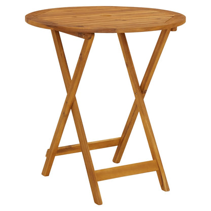 Set da Bistrot 3pz Grigio in Polipropilene e Legno Massello - homemem39