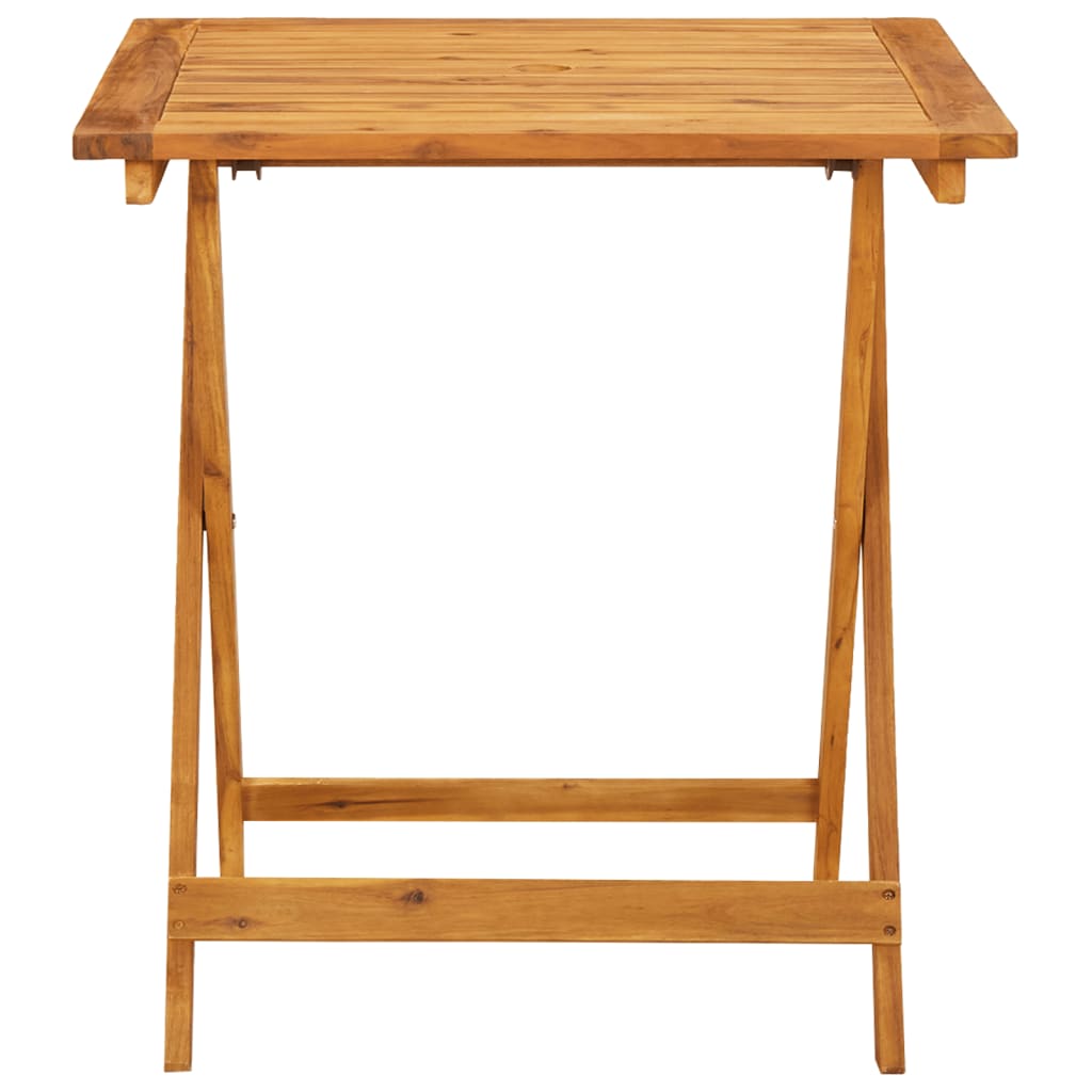 Set da Bistrot 3pz Bianco Crema in Tessuto e Legno Massello | homemem39