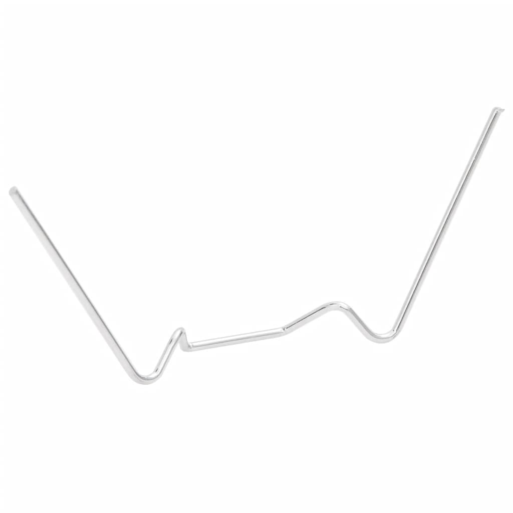 Clip per Serre 50 pz Tipo W in Acciaio Zincato - homemem39