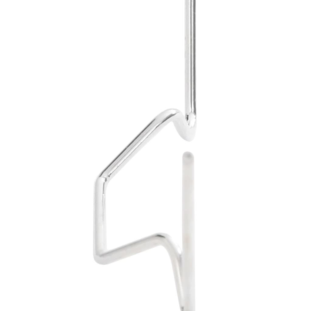 Clip per Serre 50 pz Tipo W in Acciaio Zincato | homemem39