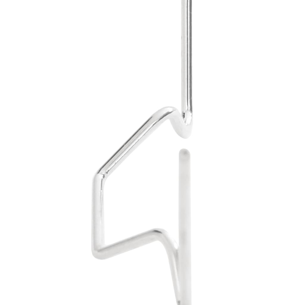 Clip per Serre 100 pz Tipo W in Acciaio Zincato | homemem39