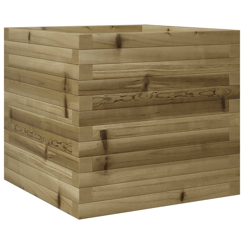 Garden Planter 50x50x46 cm in Impregnated Pine Wood