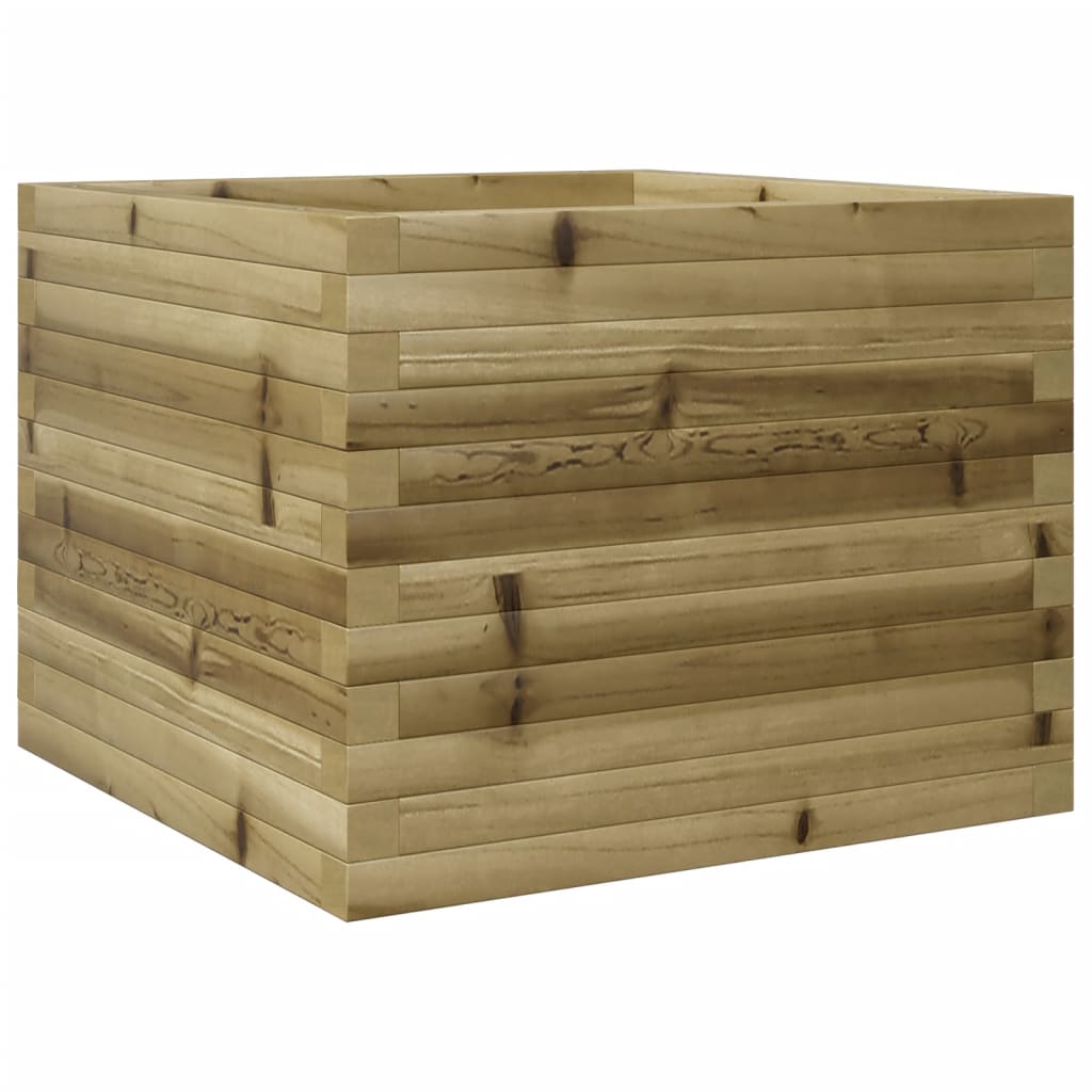 Fioriera da Giardino 60x60x46 cm in Legno di Pino Impregnato