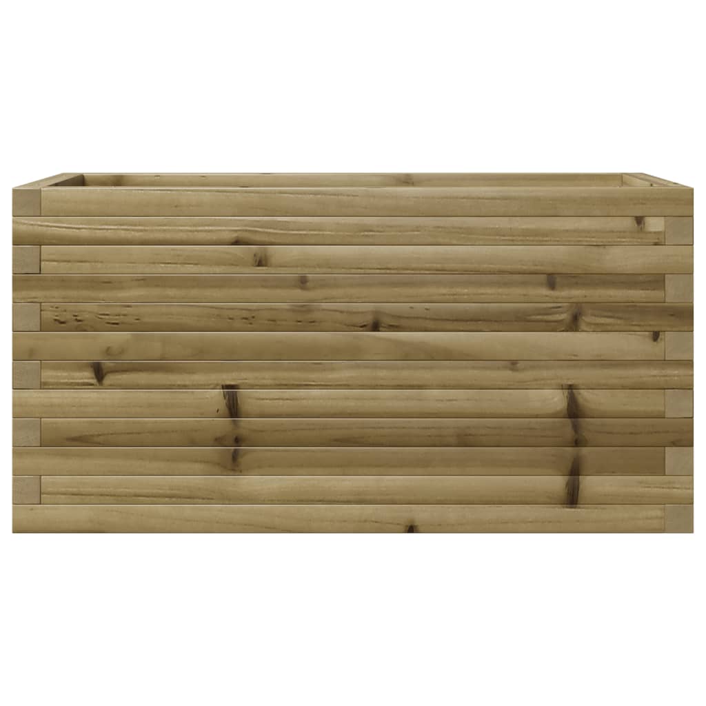 Fioriera da Giardino 90x40x46 cm in Legno di Pino Impregnato - homemem39
