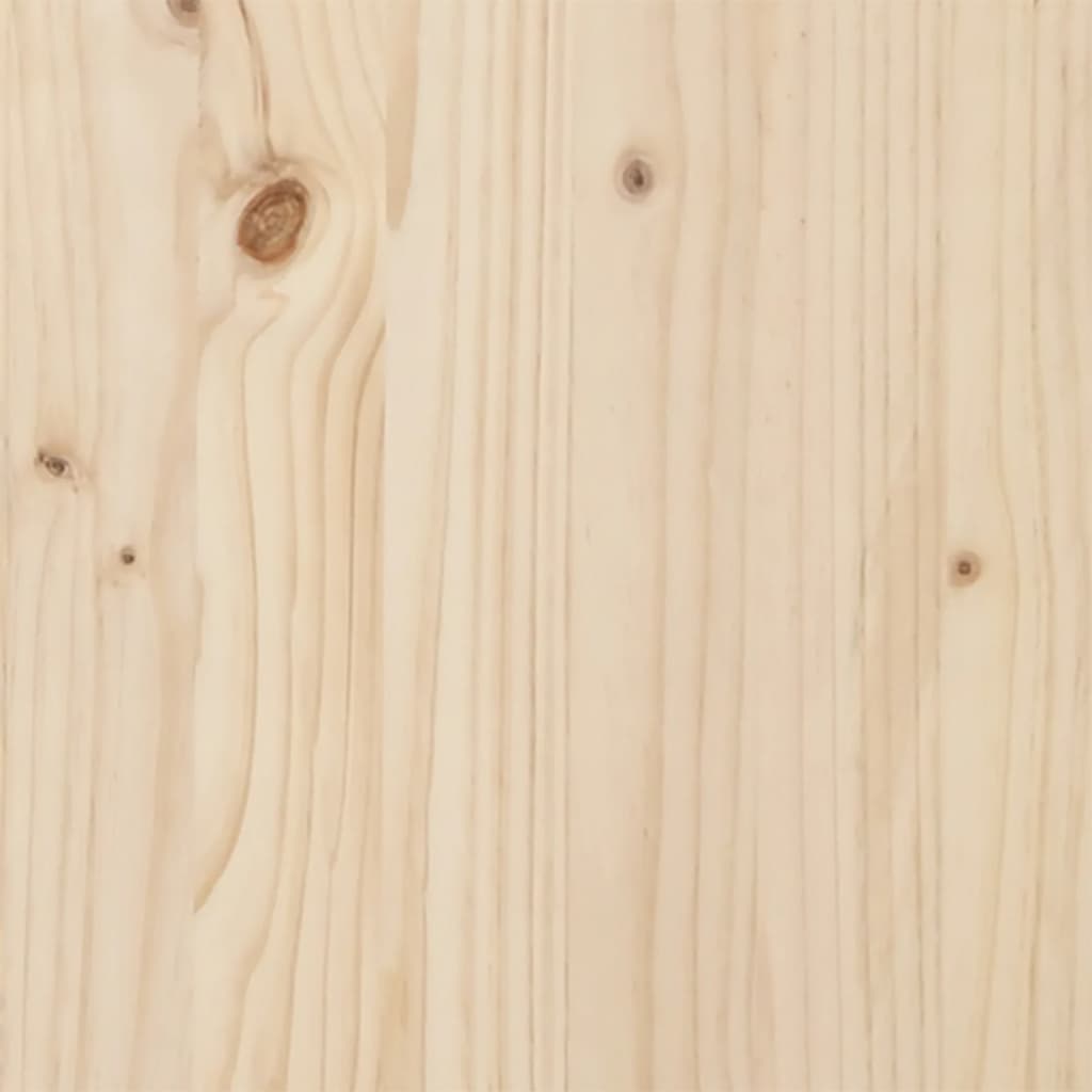 Fioriera da Giardino 90x60x46 cm in Legno Massello di Pino