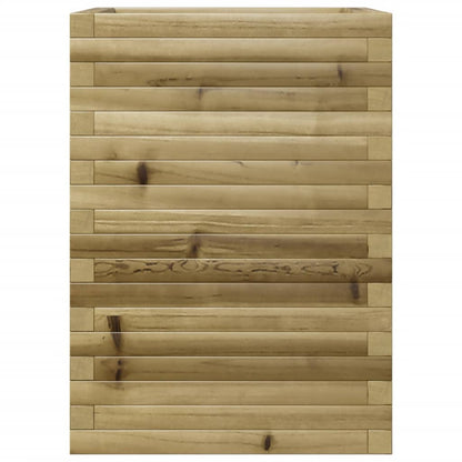 Fioriera da Giardino 50x50x68,5 cm in Legno di Pino Impregnato - homemem39