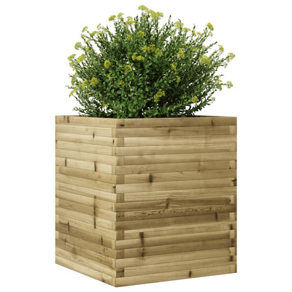 Garden Planter 60x60x68.5 cm in Impregnated Pine Wood