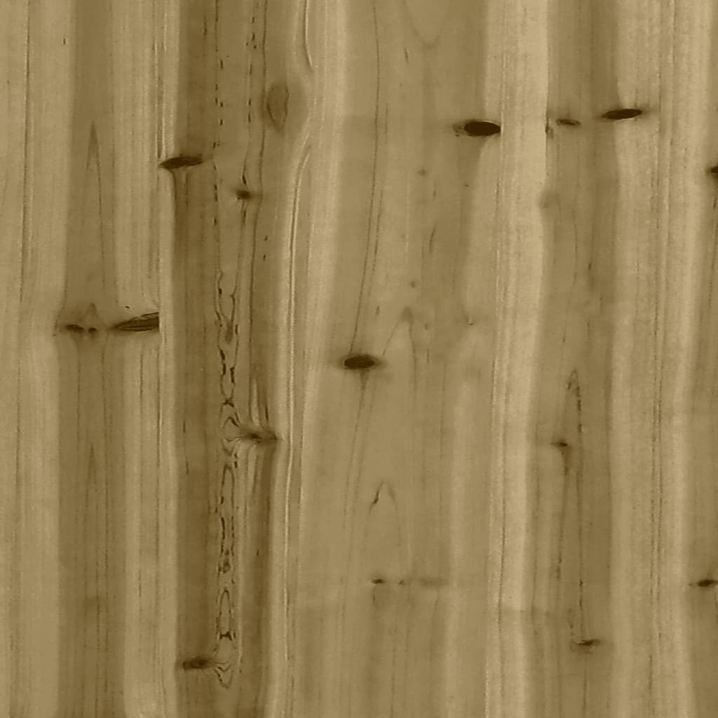 Fioriera da Giardino 60x60x68,5 cm in Legno di Pino Impregnato