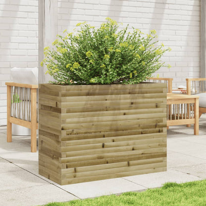 Fioriera da Giardino 90x40x68,5 cm in Legno di Pino Impregnato - homemem39