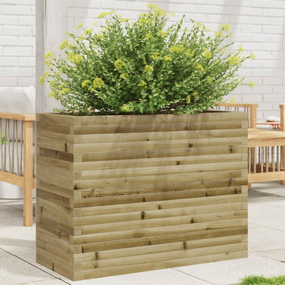Fioriera da Giardino 90x40x68,5 cm in Legno di Pino Impregnato - homemem39