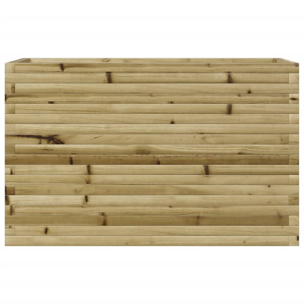 Fioriera da Giardino 110x40x68,5 cm in Legno di Pino Impregnato