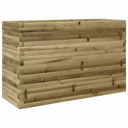 Fioriera da Giardino 110x40x68,5 cm in Legno di Pino Impregnato