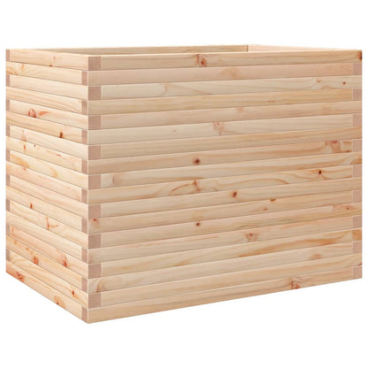 Fioriera da Giardino 90x60x68,5 cm in Legno Massello di Pino
