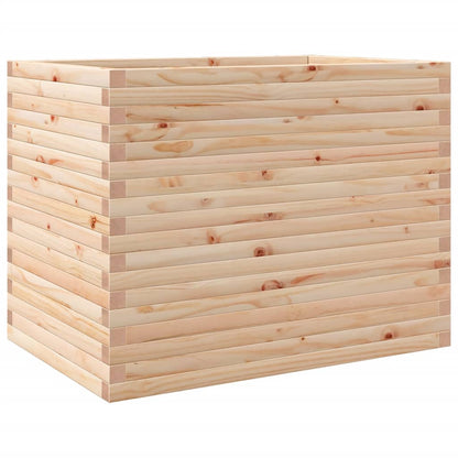 Fioriera da Giardino 90x60x68,5 cm in Legno Massello di Pino