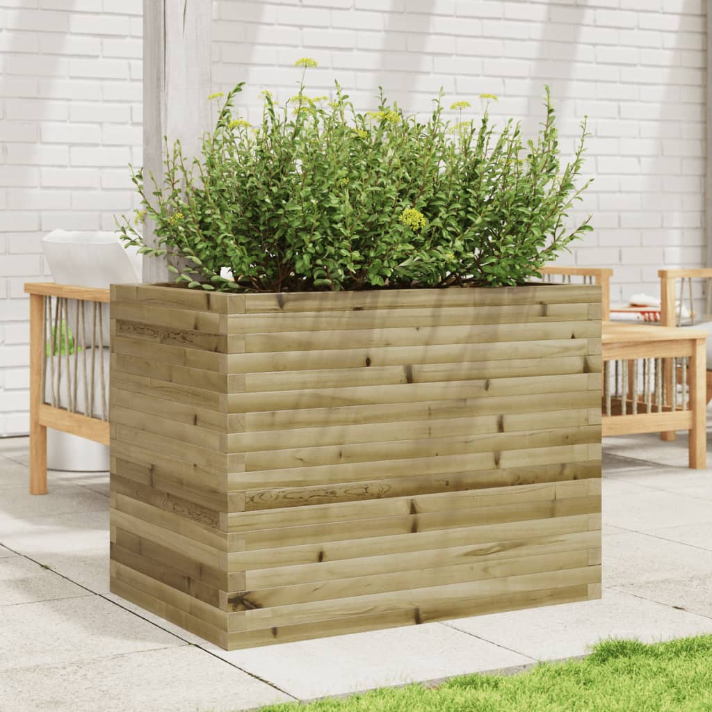 Fioriera da Giardino 90x60x68,5 cm in Legno di Pino Impregnato - homemem39
