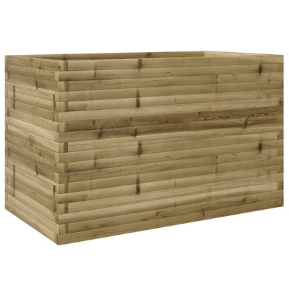 Fioriera da Giardino 110x60x68,5 cm in Legno di Pino Impregnato