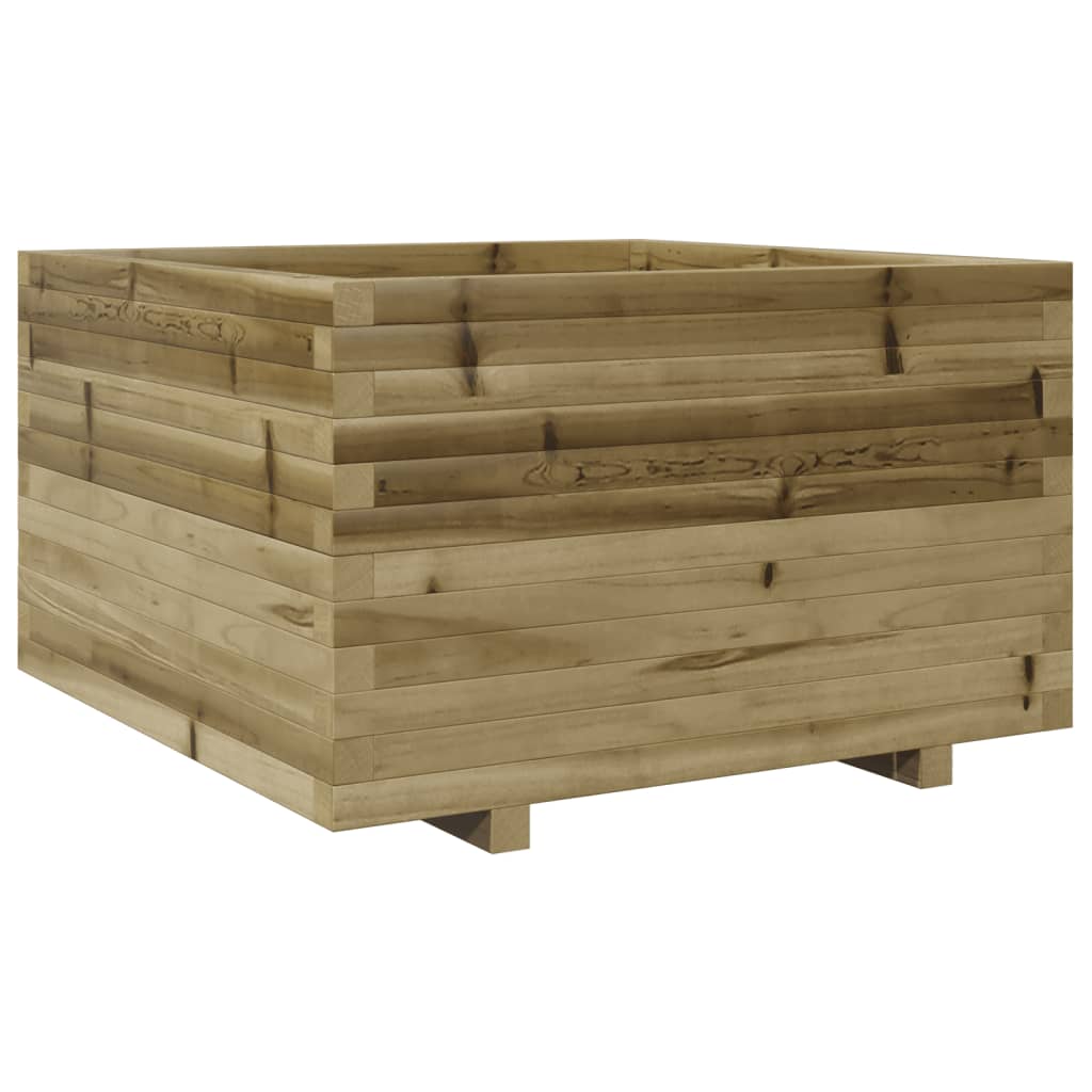 Fioriera da Giardino 80x80x49,5 cm in Legno di Pino Impregnato - homemem39