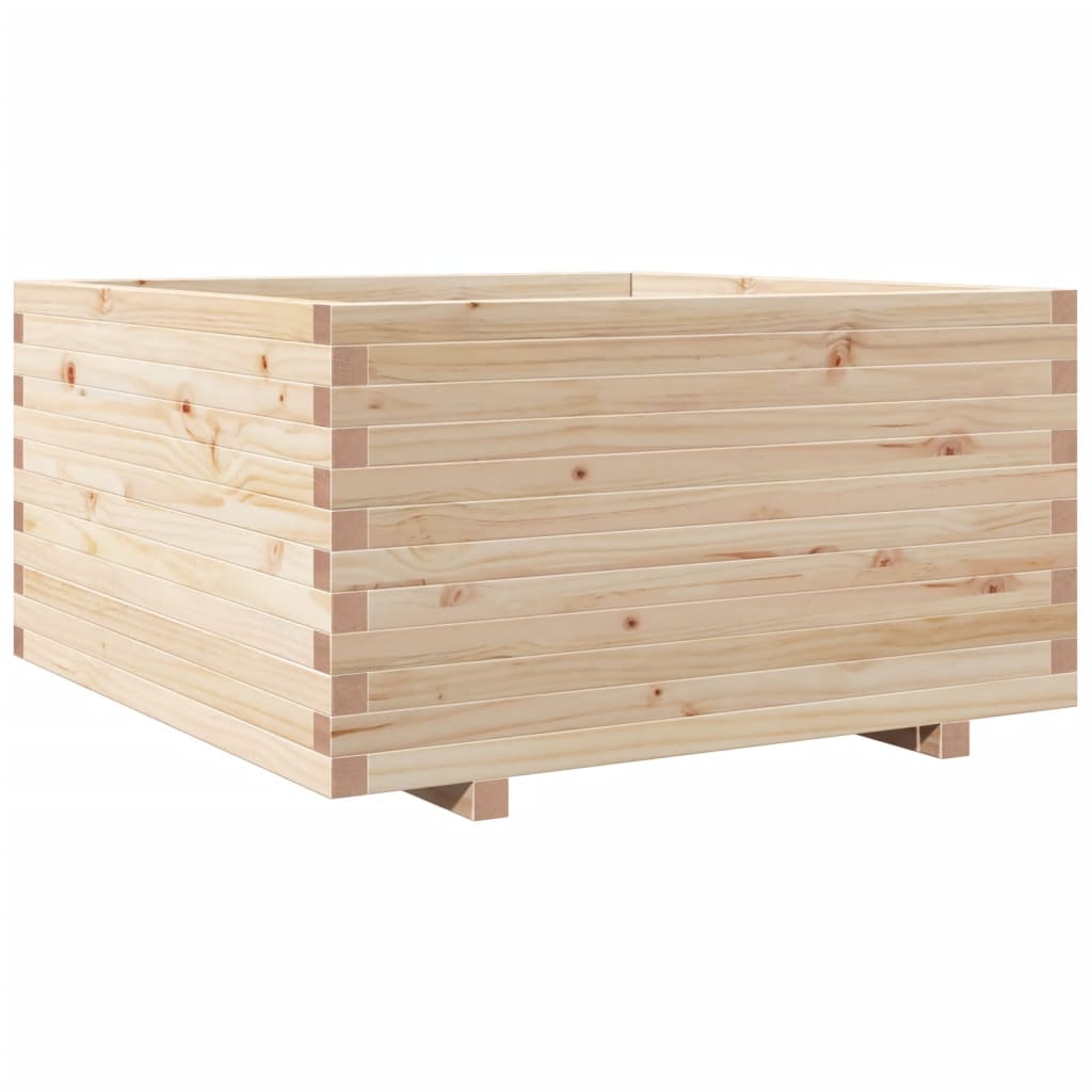 Fioriera da Giardino 90x90x49,5 cm in Legno Massello di Pino - homemem39