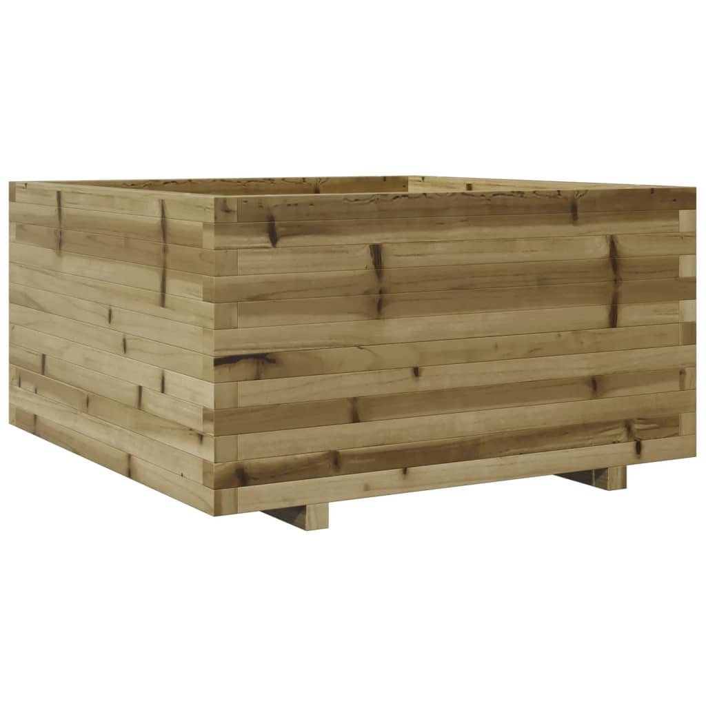 Garden Planter 90x90x49.5 cm in Impregnated Pine Wood