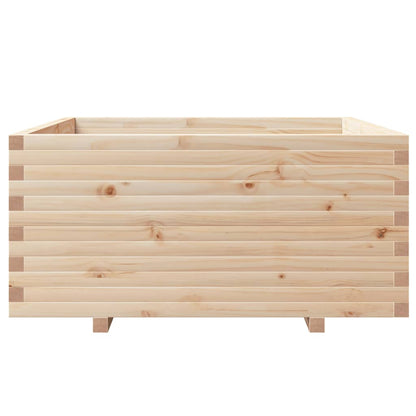 Fioriera da Giardino 100x100x49,5 cm in Legno Massello di Pino - homemem39