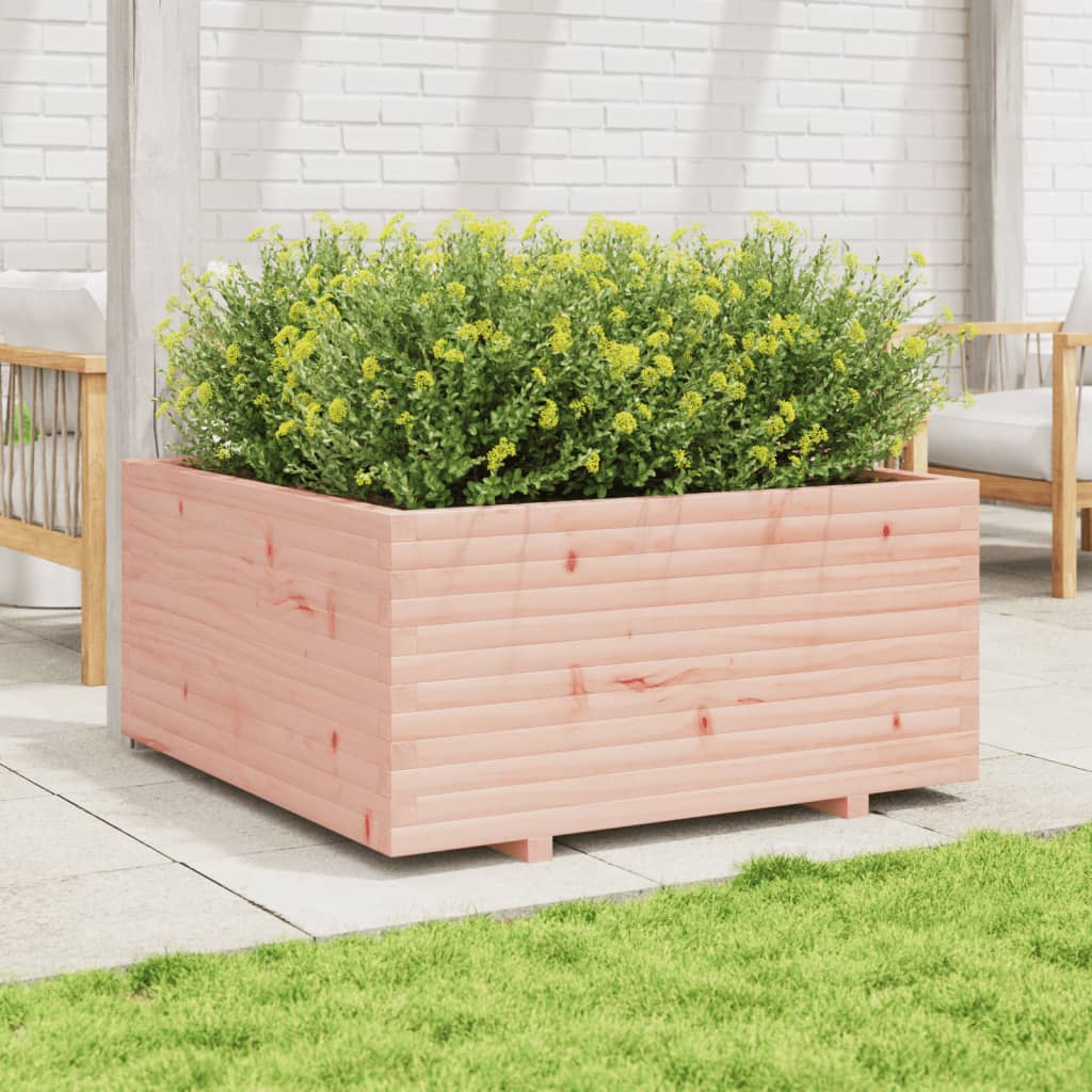 Fioriera da Giardino 100x100x49,5 cm Legno Massello di Douglas - homemem39