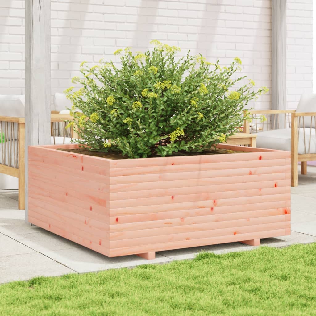 Garden Planter 110x110x49.5 cm Solid Douglas Wood