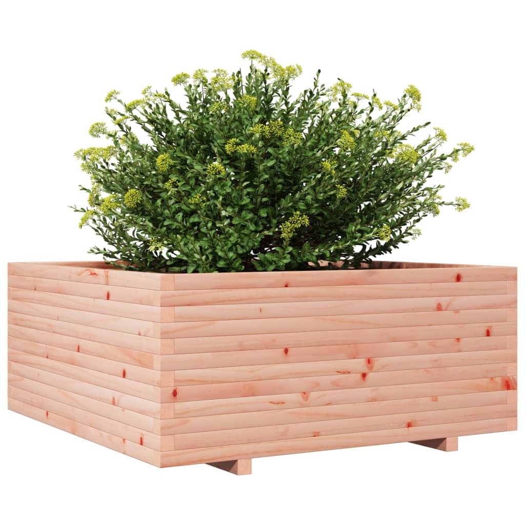 Garden Planter 110x110x49.5 cm Solid Douglas Wood