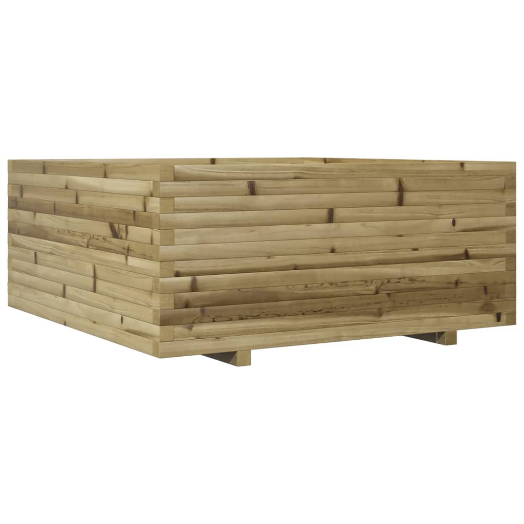 Fioriera da Giardino 110x110x49,5 cm Legno di Pino Impregnato - homemem39