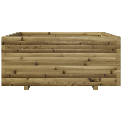 Fioriera da Giardino 110x110x49,5 cm Legno di Pino Impregnato - homemem39