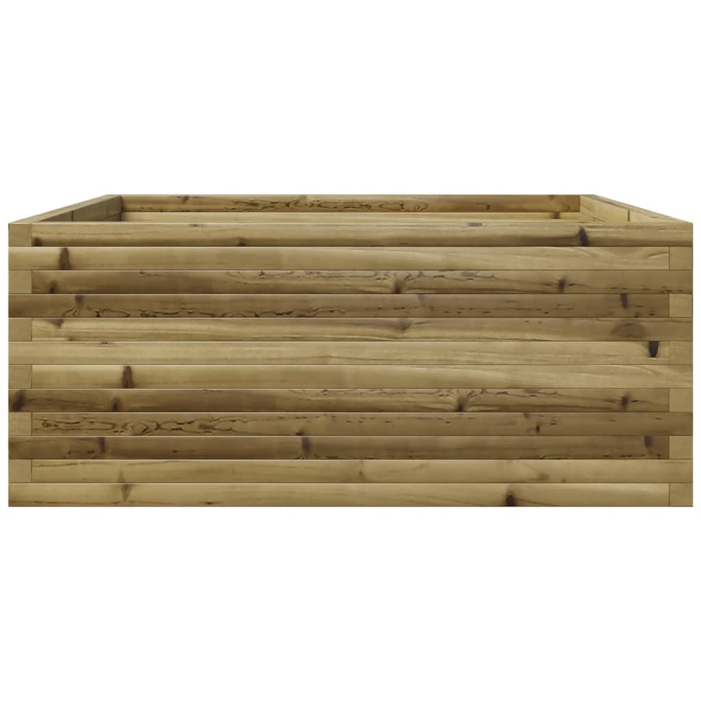 Fioriera da Giardino 110x110x49,5 cm Legno di Pino Impregnato - homemem39