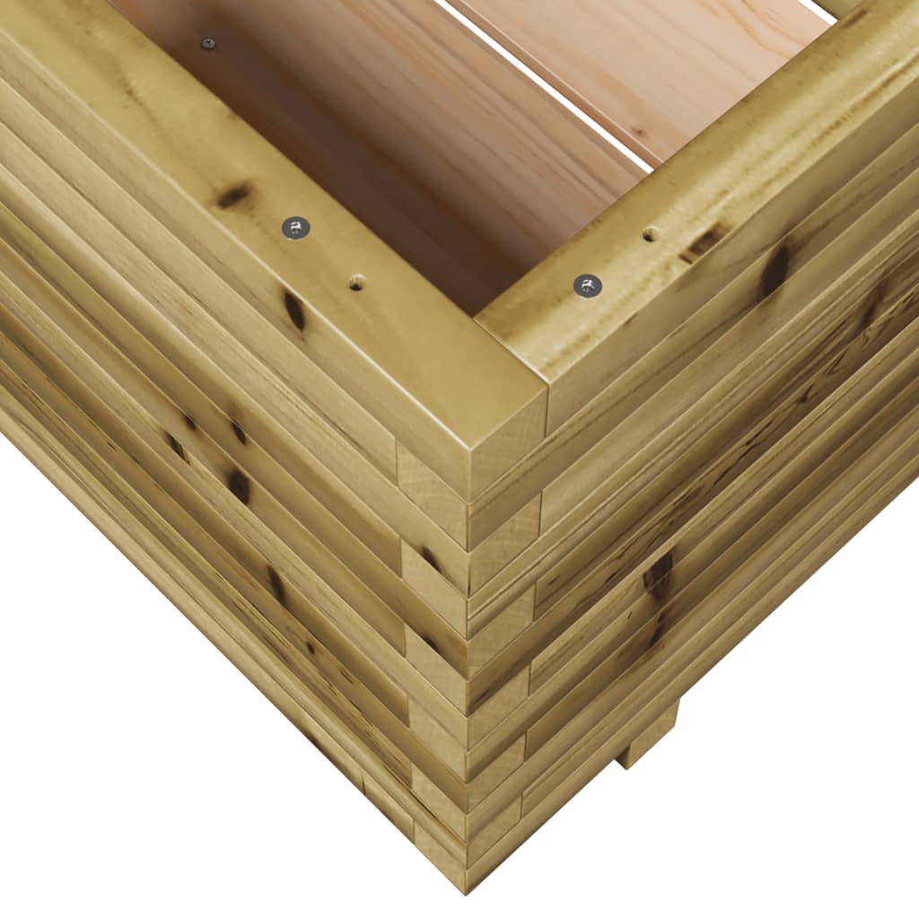 Fioriera da Giardino 90x60x49,5 cm in Legno di Pino Impregnato - homemem39
