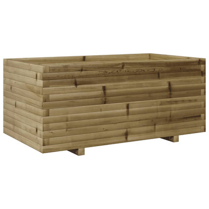 Fioriera da Giardino 110x60x49,5 cm in Legno di Pino Impregnato