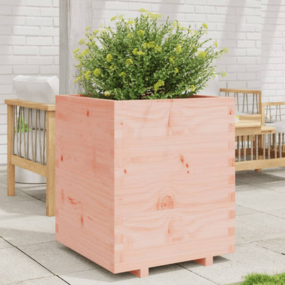 Garden planter 60x60x72.5 cm in solid Douglas wood