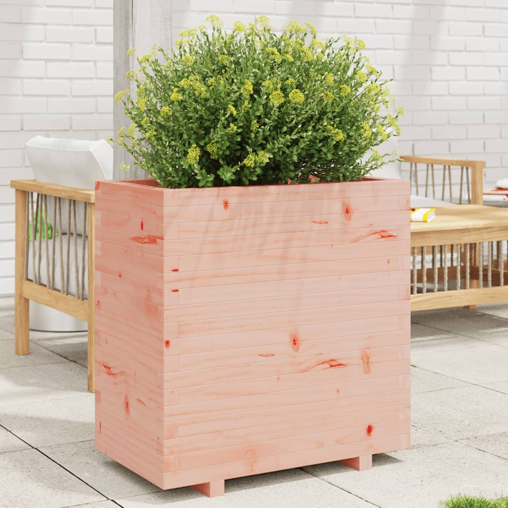 Garden planter 70x40x72.5 cm in solid Douglas wood