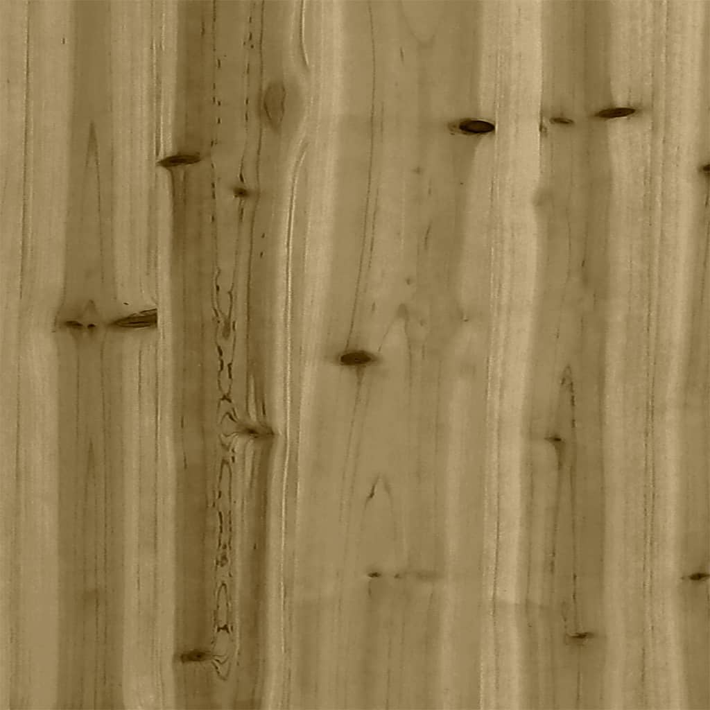 Fioriera da Giardino 70x40x72,5 cm in Legno di Pino Impregnato