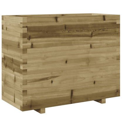 Fioriera da Giardino 90x40x72,5 cm in Legno di Pino Impregnato