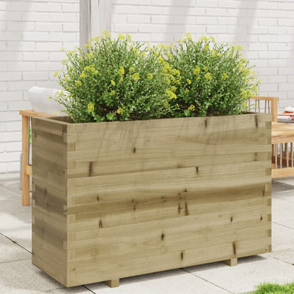 Fioriera da Giardino 110x40x72,5 cm in Legno di Pino Impregnato