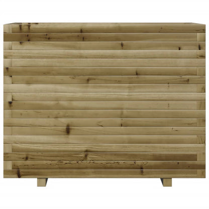 Fioriera da Giardino 90x60x72,5 cm in Legno di Pino Impregnato