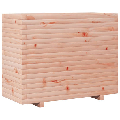 Garden planter 90x40x72 cm in solid Douglas wood