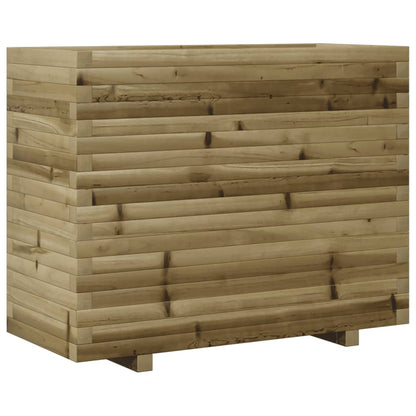 Fioriera da Giardino 90x40x72 cm in Legno di Pino Impregnato