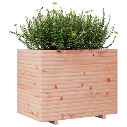 Garden planter 90x60x72 cm in solid Douglas wood