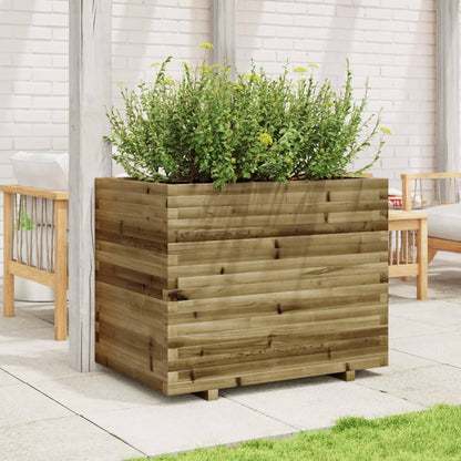 Garden Planter 90x60x72 cm in Impregnated Pine Wood