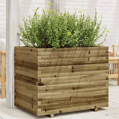 Garden Planter 90x60x72 cm in Impregnated Pine Wood